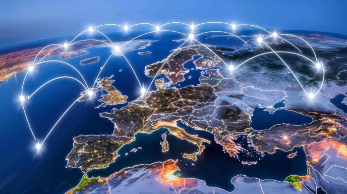 Snel transport door Benelux en Duitsland
